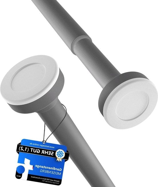 Manubrio Telescopico in Acciaio Inossidabile 70-120 cm Estensibile - Grigio Acciaio Inossidabile Ø25 mm