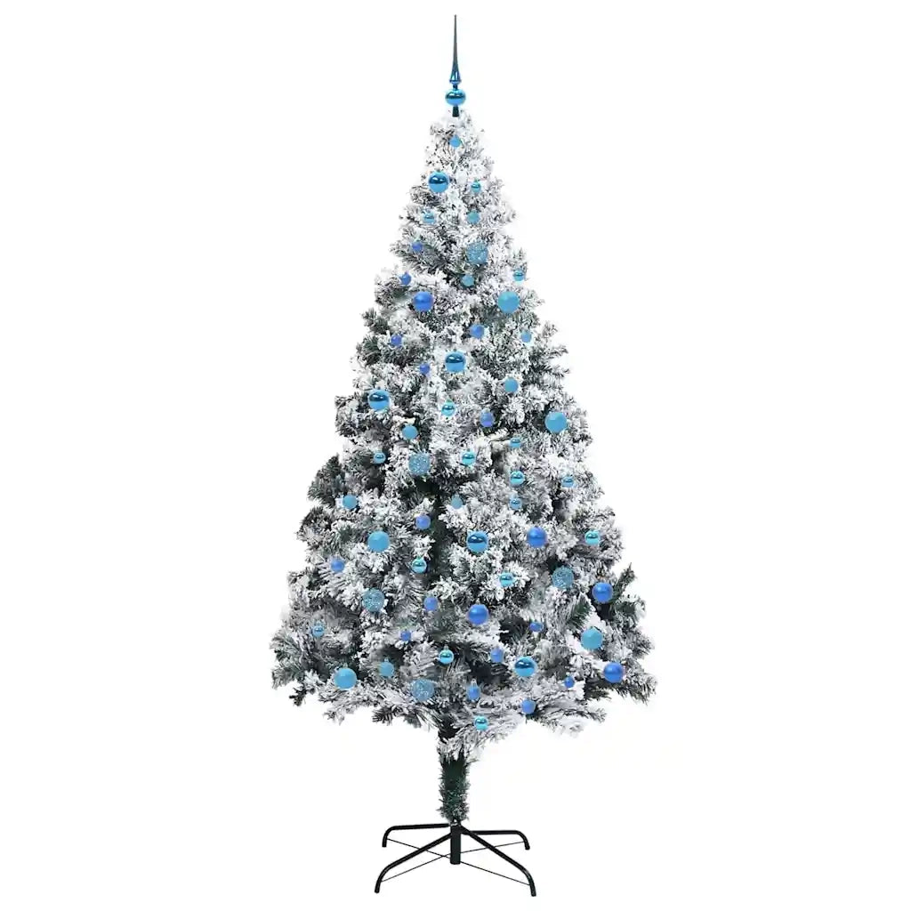 Albero di Natale artificiale con 300 LED Bianco 240 cm 3396987