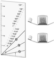 Set di accessori per la cucitura - Accessori per la cucitura - Guida magnetica per la cucitura - Accessori per il quilting - Translucido - 2,7 x 5,5 pollici - Accessori per la macchina da cucire