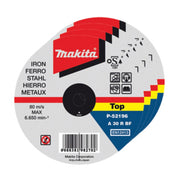 MAKITA CONF.50 DISCHI P/FERRO 115X1,0X22- 1,0 confezione