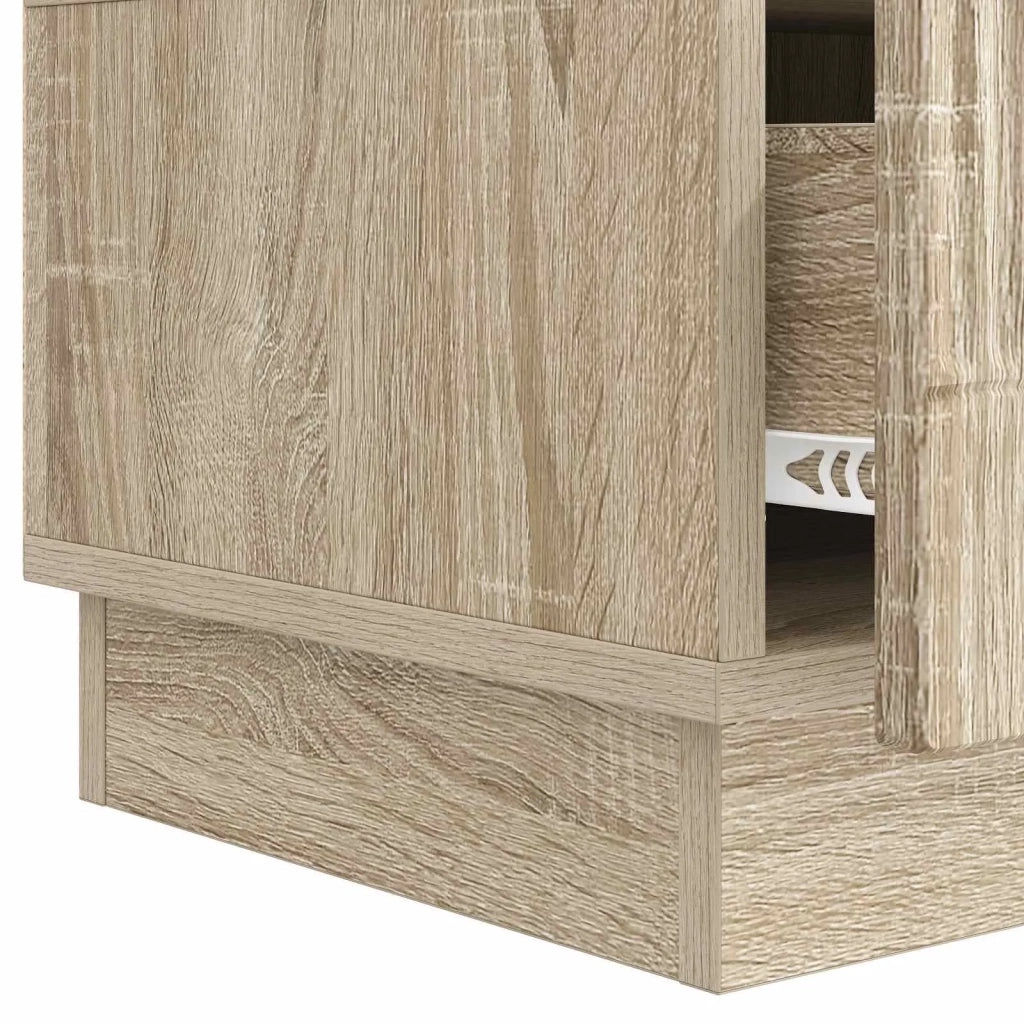 Mobile TV Rovere Sonoma 147 x 34,5 x 27 cm Legno ingegnerizzato 895397