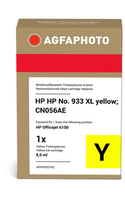 ORIGINAL Agfa Photo Cartuccia d'inchiostro giallo APHP933YXL ~825 Seiten 13ml Agfa Photo 933 XL (CN056AE)