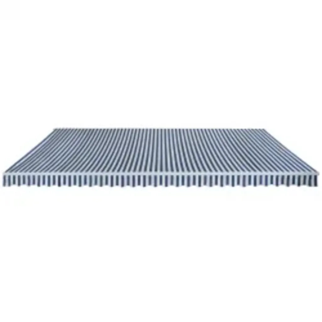 Tenda da Sole Pieghevole Manuale 600 cm Blu/Bianca 276352