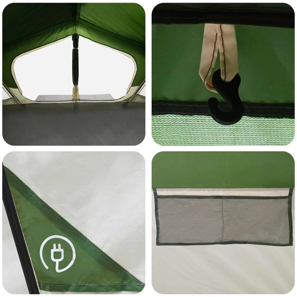 Tenda Capanna Verde 480 x 273 x 205 cm Poliestere e Acciaio 42028685