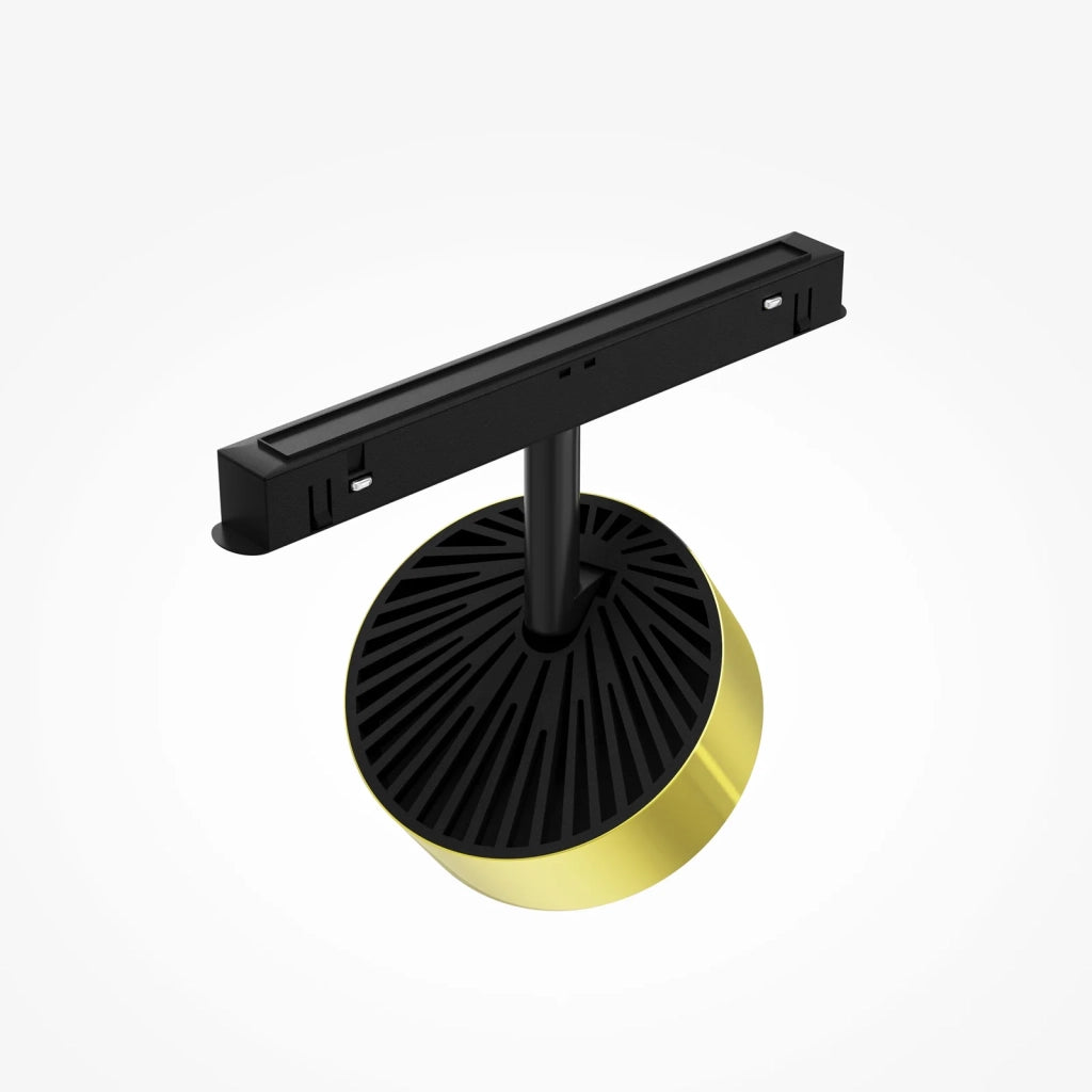 Maytoni Lampada Da Binario Moderna Exility Rado 1 Luce LED Integrato Nero Alluminio