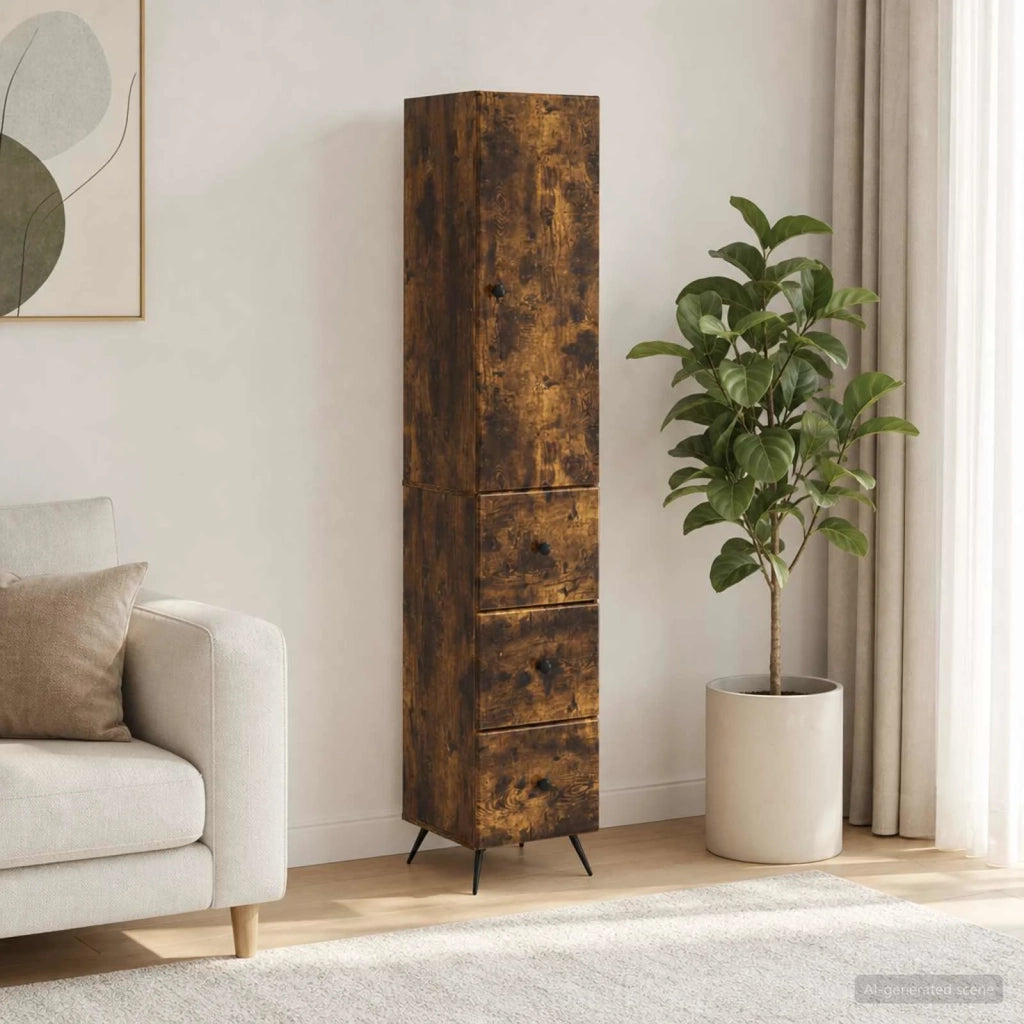 Set di armadi 2 pz 34,5 x 34,5 x 90 cm Legno ingegnerizzato 3416894