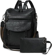 Borsa a Spalla e Portafoglio per Donna, Borsa da Viaggio in Pelle, Borsa da Donna con Tasca Regolabile, Dimensioni: 31,75 x 12,7 x 33 cm