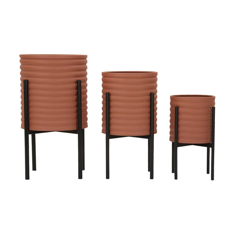 Porta Vasi Milly Tris cm ø 36x56,5-30x48,5-24x37,5