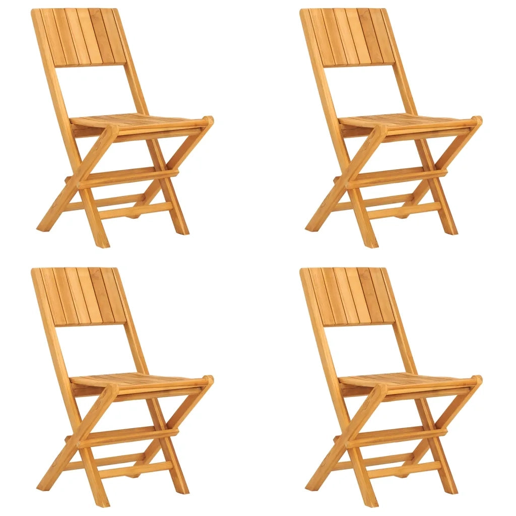 Set da Pranzo per Giardino 5 pz in Legno Massello di Teakcod mxl 100269