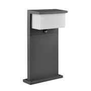 Paletto LED esterno Nestos con sensore antracite Trio