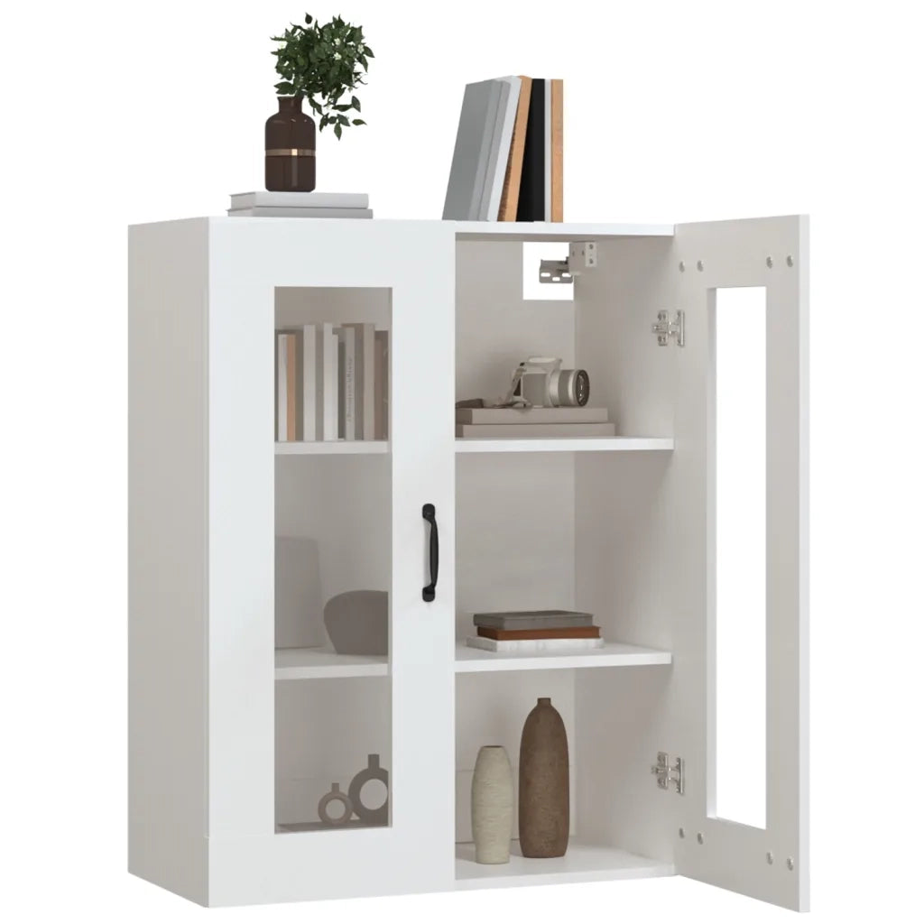 Armadietto Pensile a Parete Bianco 69,5x34x90 cm CFW5789742