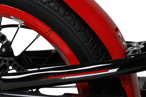 Bicicletta per Bambini 16" Freni a Disco Magik-Bike Racer Rosso