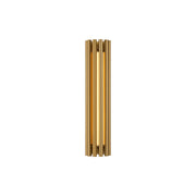 Applique Contemporanea Sonata Led Alluminio Ottone Diffusore Vetro Oro