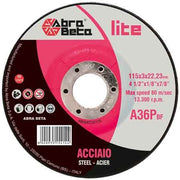 DISCO DA TAGLIO PER FERRO ABRA BETA Ø 115x3,2 mm - ABRABETA