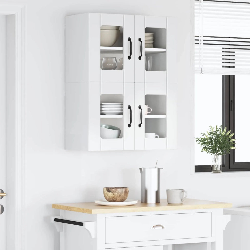 Pannello lavastoviglie Lucca 2 pcs Bianco Lucido 884974