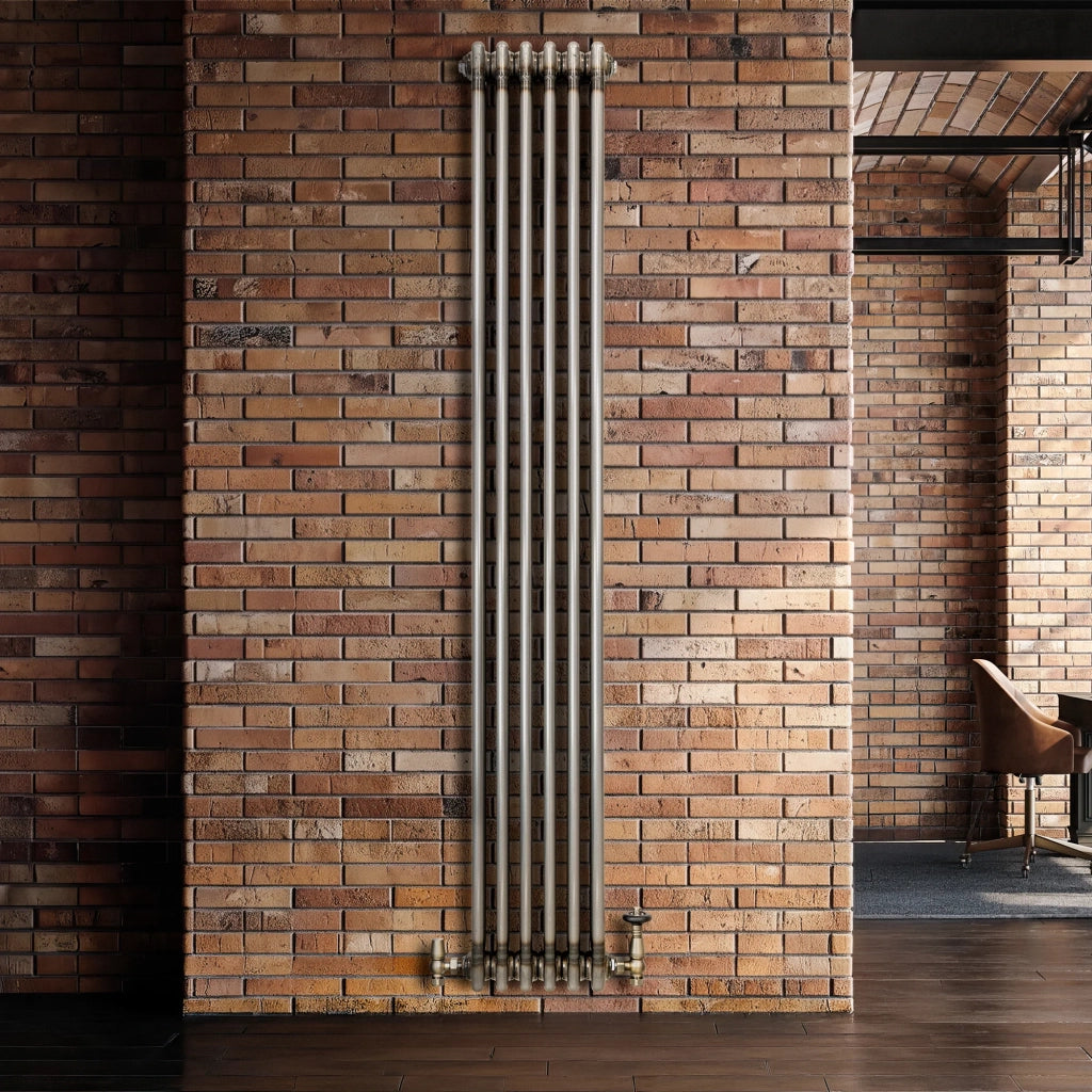 Radiatore 3 Colonne Verticale Metallo Grezzo 1800 x 290 mm TRV