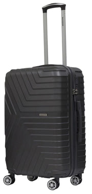 Trolley Valigia Media Rigida in ABS 4 Ruote TSA Ravizzoni Calipso Grigia