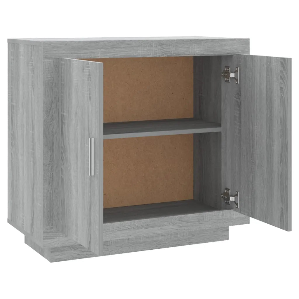 Credenza-Buffet-Armadio da cucina Grigio Sonoma 80x40x75 cm in Legno Multistrato