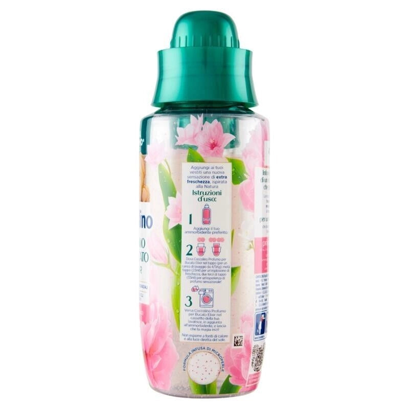 COCCOLINO PROFUMO PER BUCATO AMMORBIDENTE 342 ML ELIXIR CON OLI ESENZIALI PRIMA FIORITURA OKY