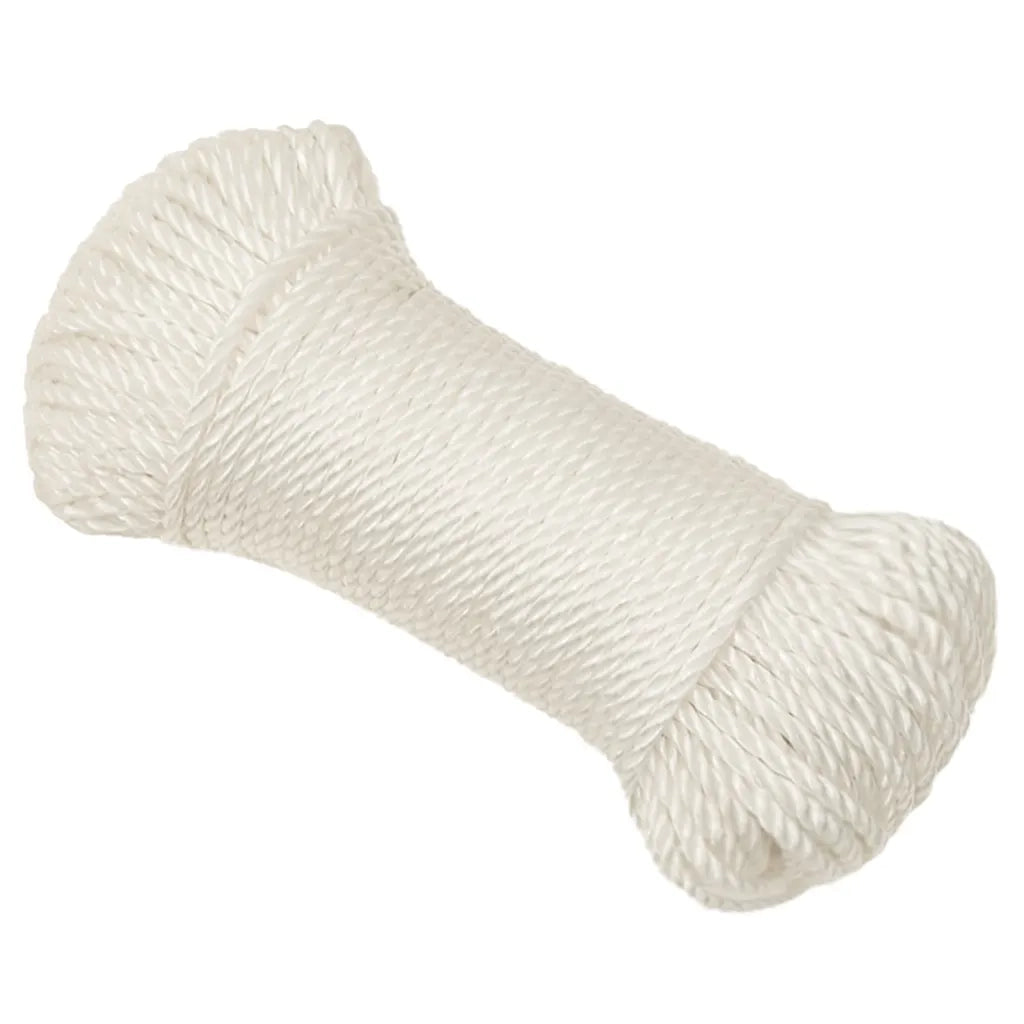 Corda da Lavoro Bianca 8 mm 50 m in Polipropilene 153046