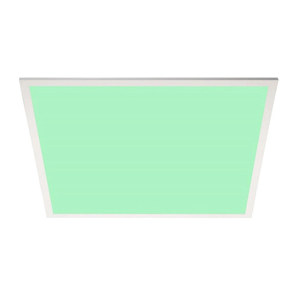 Trade Shop - Kit Pannello Ultra Slim Led 94w Centralina Smart Wifi 24v Rgb+4000k Rgbw Alexa Google -