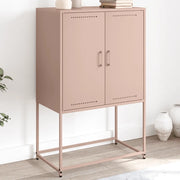 vidaXL Credenza Rosa 68,5x38,5x107 cm in Acciaio