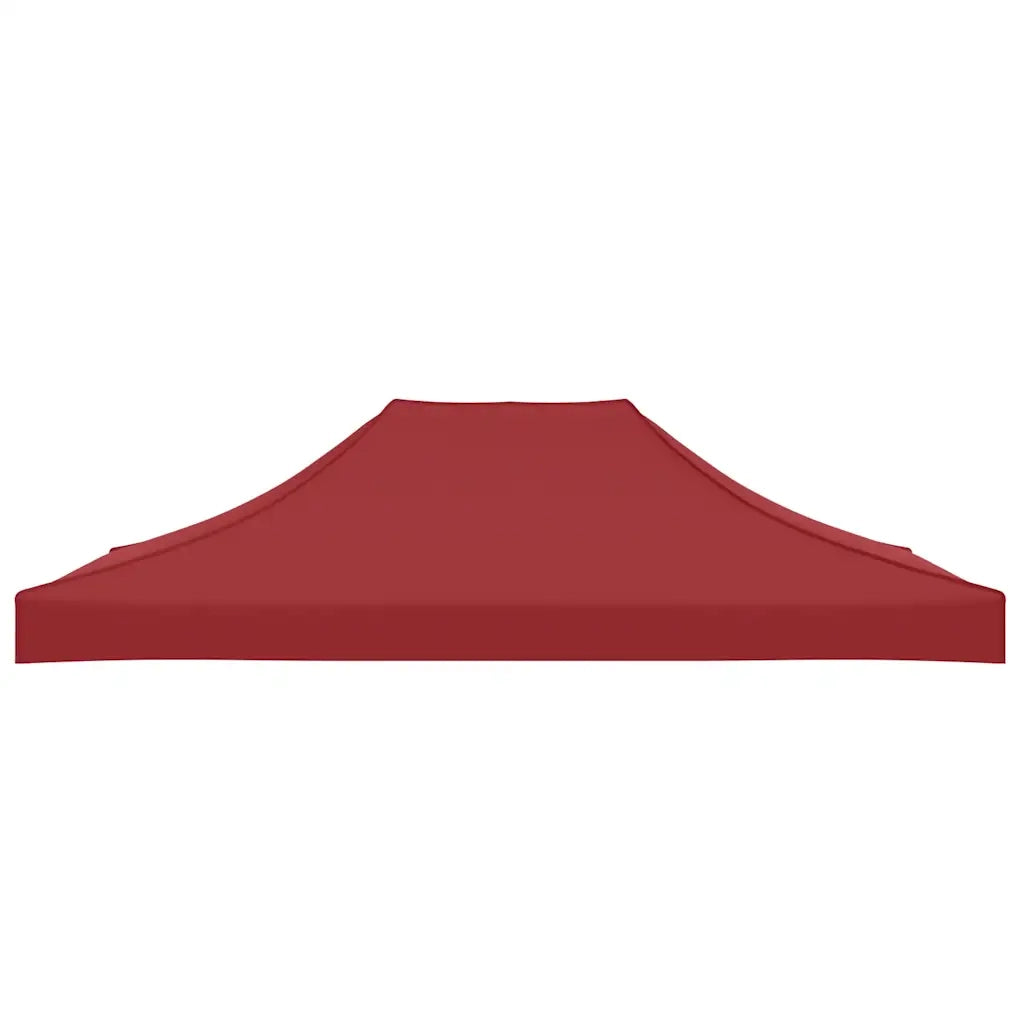 Tetto per Tendone per Feste 4x3 m Rosso Borgogna 270 g/mÂ² cod mxl 65157