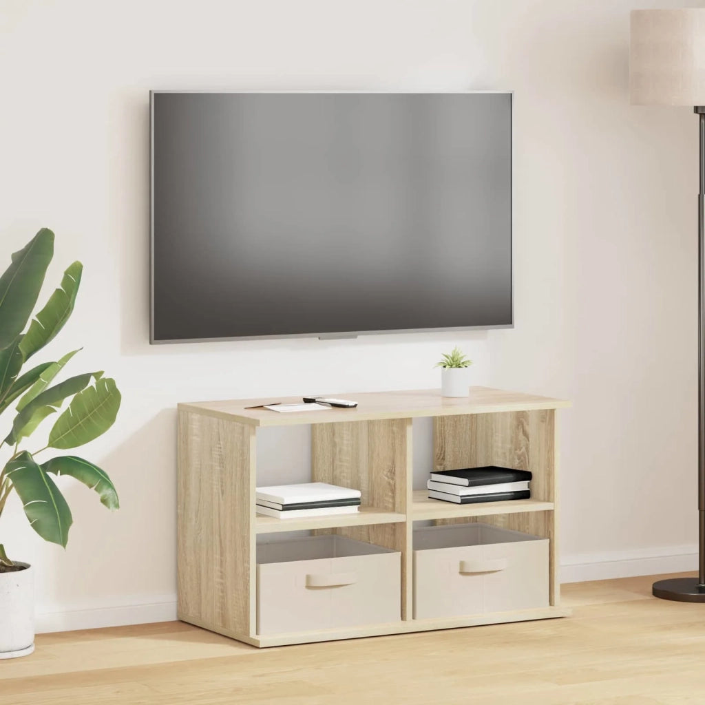 Supporto TV con cassetto Rovere Sonoma 79 x 40 x 48 cm