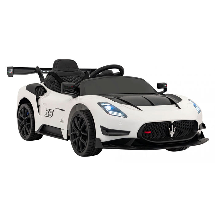Macchina Elettrica per Bambini Licenza Ufficiale Maserati GT2 10,8V 5,4Ah Bianco