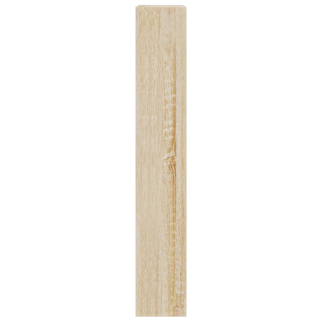 Scarpiera Rovere Sonoma 63x24x147 cm in Legno Multistrato 342543