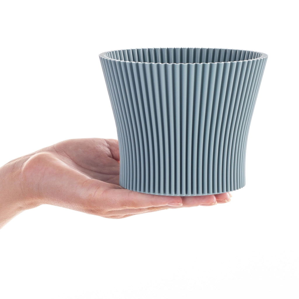 Vaso da fiori KADAX 15 cm, copripianta, vaso da fiori in plastica verde