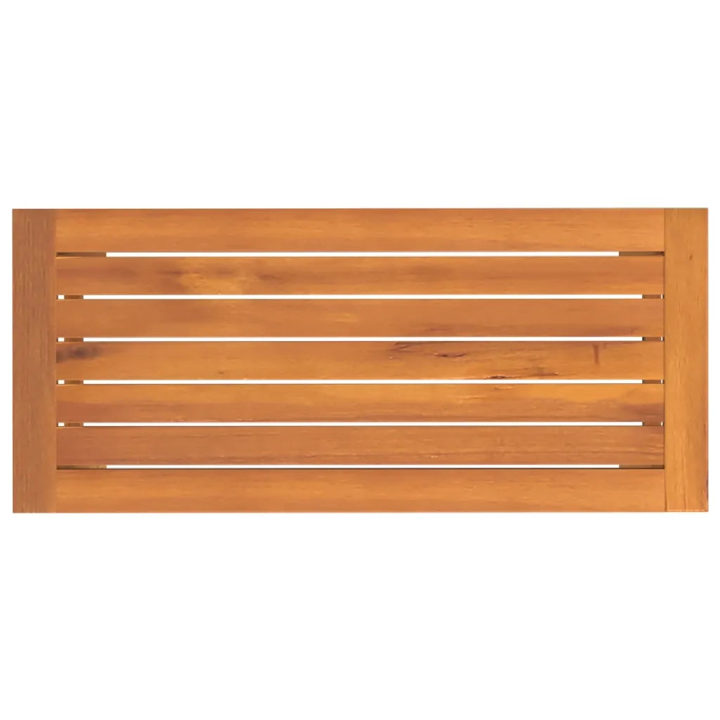 Panchina da Giardino | Panca da Giardino 80x35x45 cm in Legno Massello di Acacia