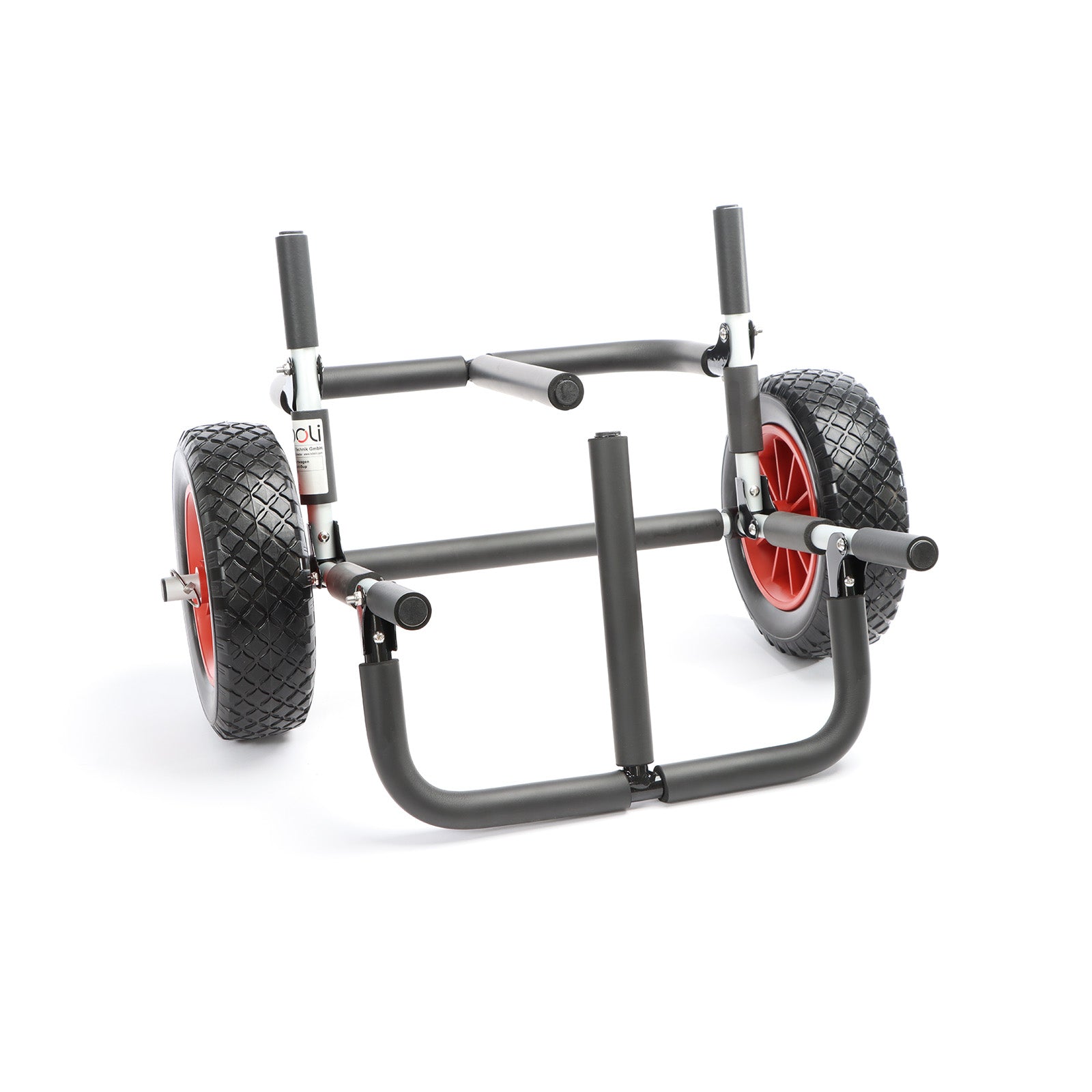 Toboli Carrello di trasporto per 2 tavole da surf SUP Richiudibile Max 45 kg Pneumatici in PU