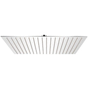 Testa Doccia a Pioggia in Acciaio Inossidabile 50x50 cm Quadrata cod mxl 50362