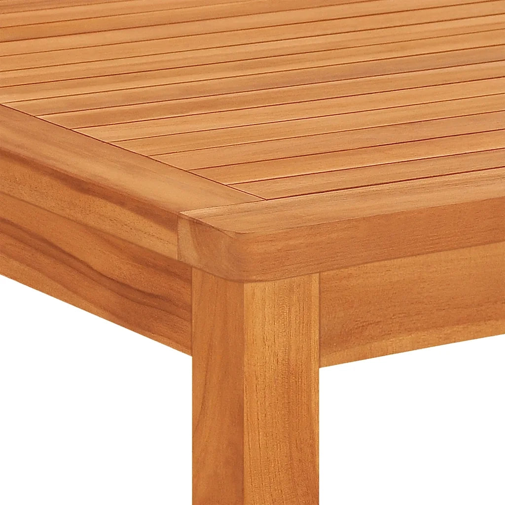 Set da Pranzo da Giardino 7 pz in Legno Massello di Teak 3157188