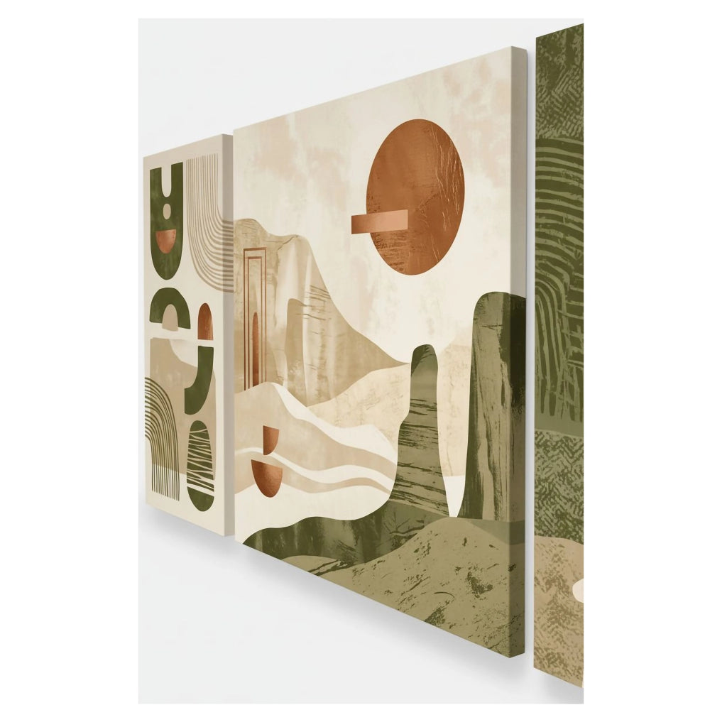 Nalirine, Quadro Materiale Struttura in Tessuto, 90x90h cm Multicolore