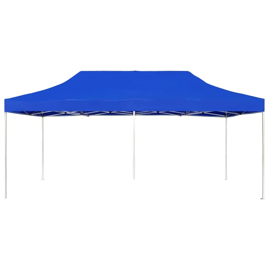 Gazebo Professionale Pieghevole Alluminio 6x3 m Blu cod mxl 54555
