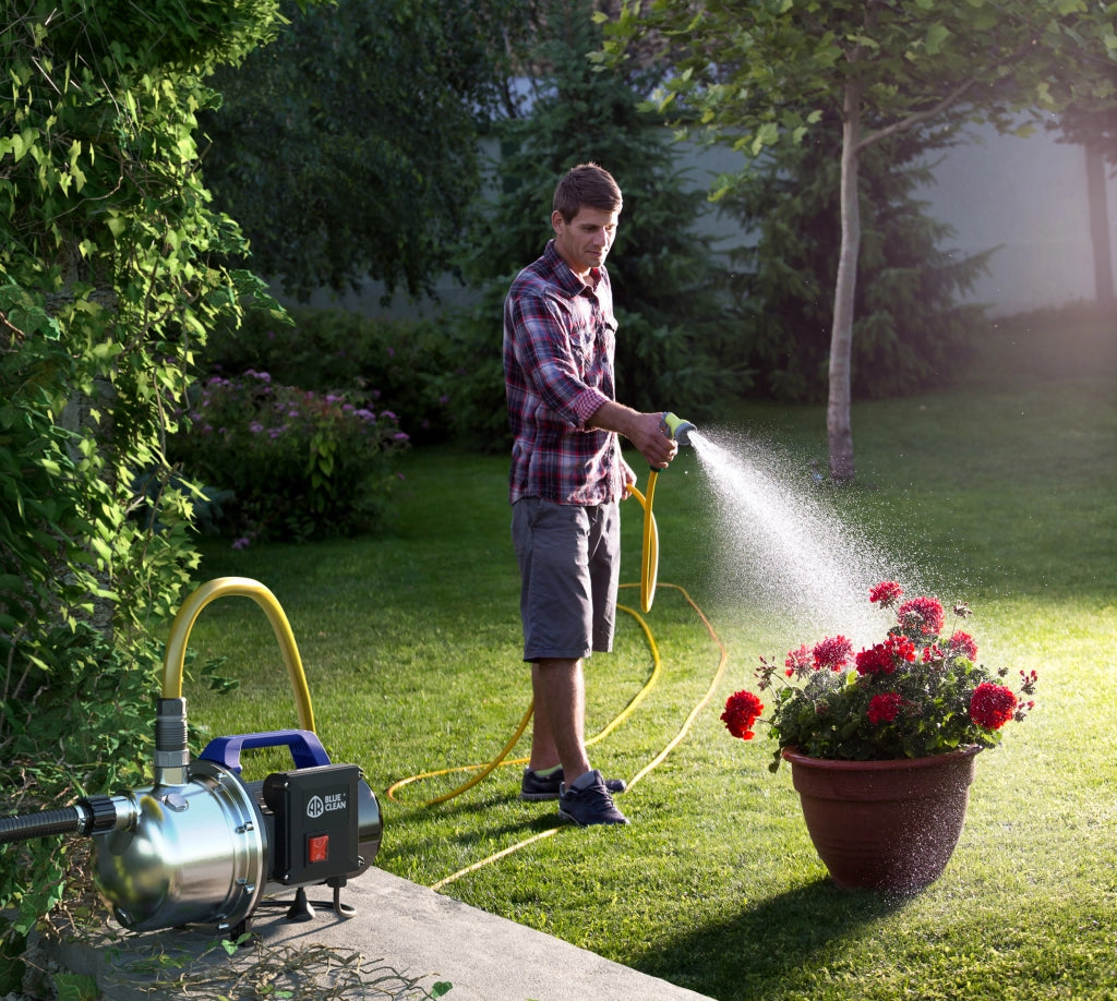 AR Blue Clean ARGP 1100X Pompa Autoadescante per Acque Chiare (1100 W, Portata max. 4.600 l/h, Prevalenza max. 45 m)