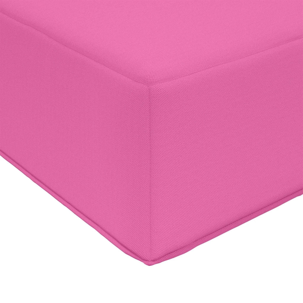 Cuscino per sedie | Cuscino per divano da esterno Rosa 60 x 60 x 8 cm Poliestere
