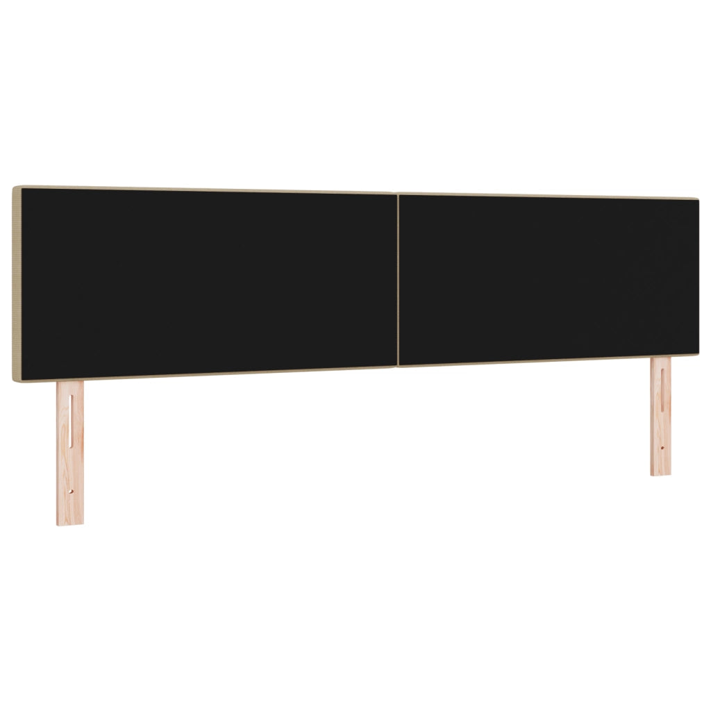 Testata Redale LED Design Semplice Verde Chiaro Grigio 90 cm in Tessuto Corduroy