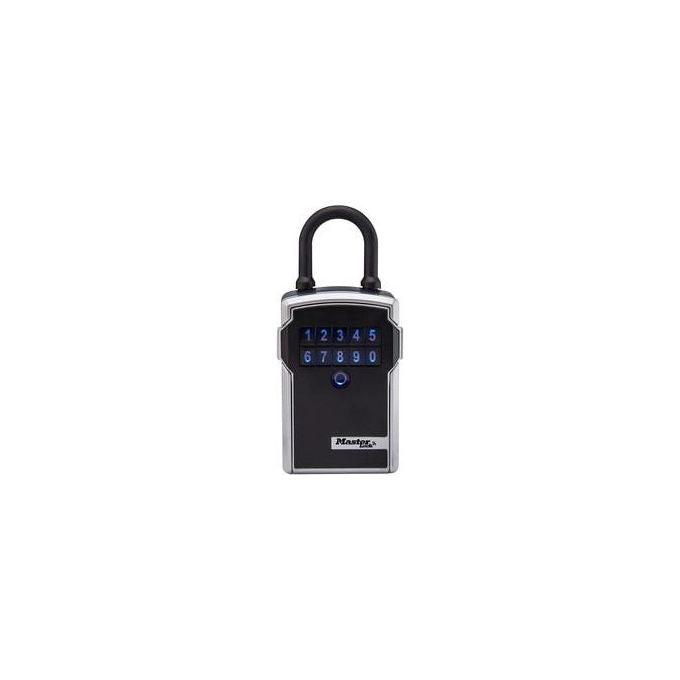 MASTER LOCK P63348 5440EURD Cassetta Portachiavi Intelligente con Apertura Bluetooth e Tastierino Numerico colore Nero