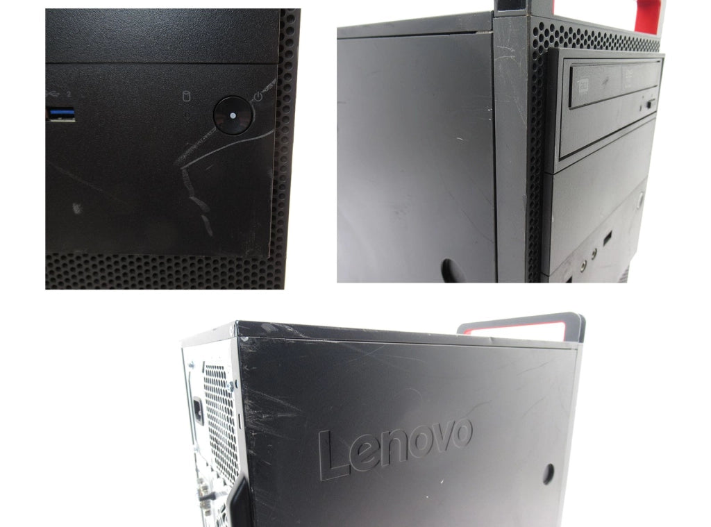 Pc Computer LENOVO ThinkCentre M900 CPU I3 6100 Ram 8Gb SSD 120Gb DVD 2 DisplayPort Grado B - Ricondizionato