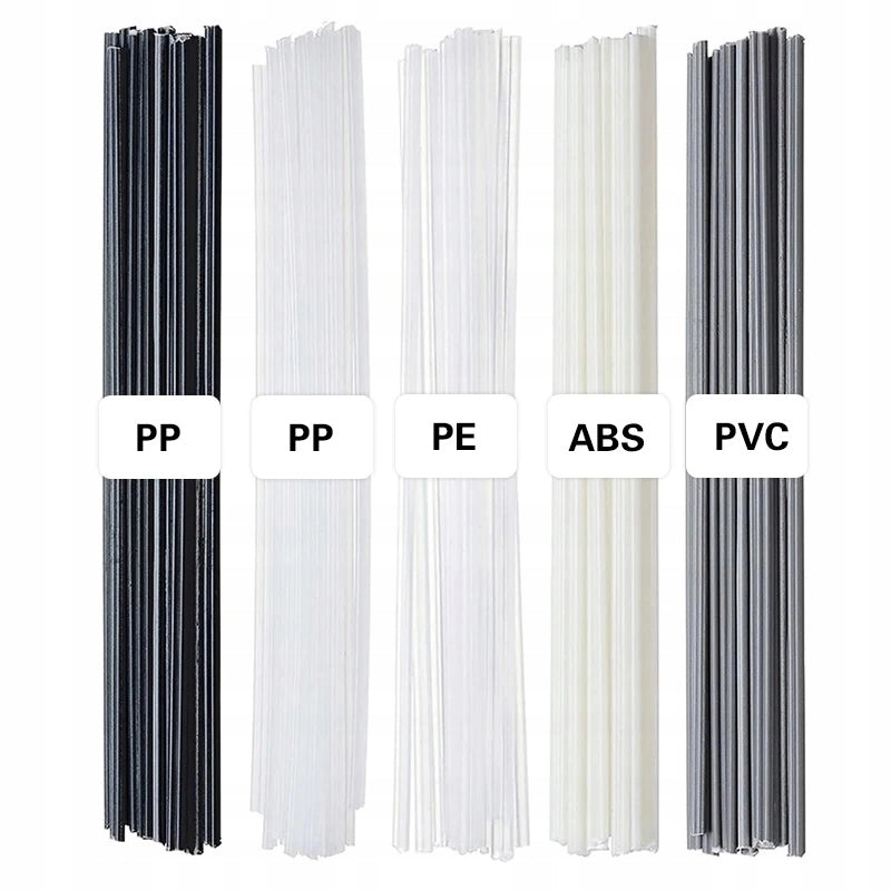 Saldatore per Plastica Rosfix Red Odysseya 100W – Set con 2x PP, PE, ABS, PVC, 5 Reti, Punta e Base