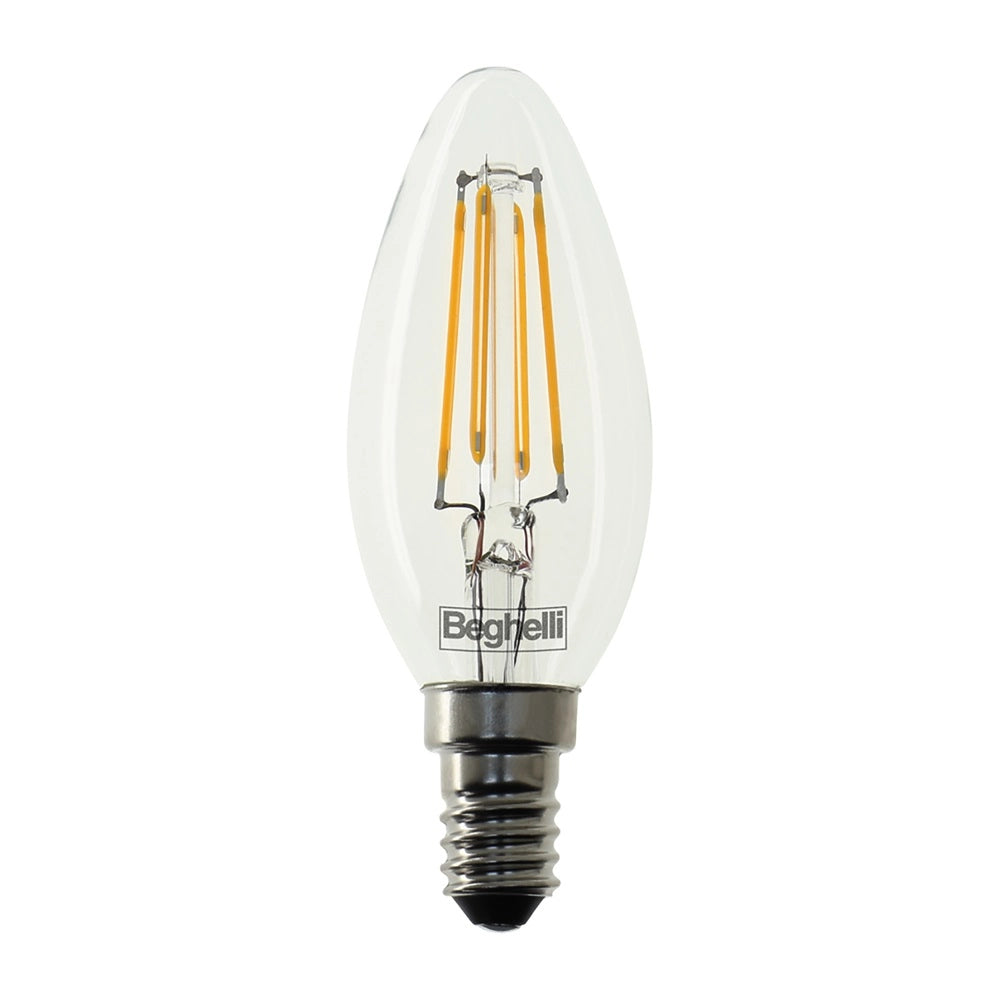 Beghelli LAMPADA LED DIMMERABILE OLIVA E14 4W 4000K 470LM Z