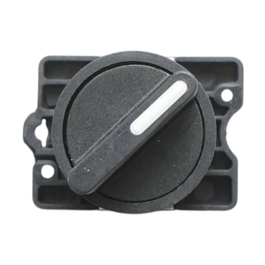 Selettore a 2 posizioni con ritenuta nero 1NO, 400V/10A, LAY5-ED21 Breckner Germany