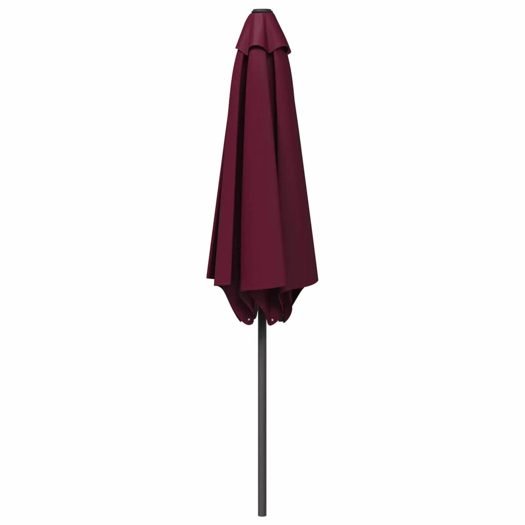 Ombrellone da giardino-Parasole da Giardino con Base 270 x 270 cm Poliestere 225792
