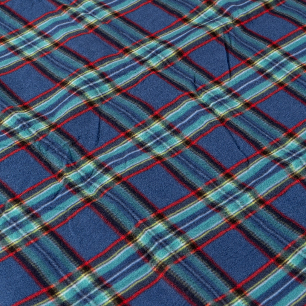 Telo Picnic XXL Pieghevole 200x150 cm con Fondo Isolante e Maniglia da Trasporto Blu
