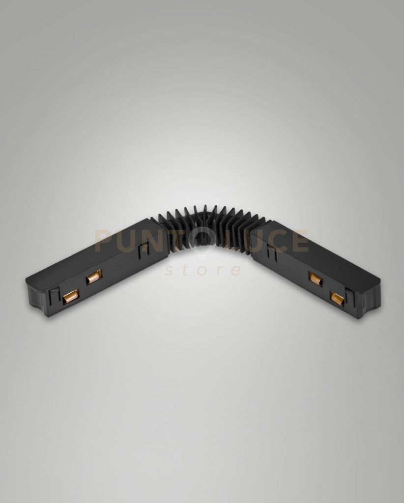 GIUNTO ELETTRICO FLESSIBILE PER SISTEMA BINARIO TRACK 48V NERO
