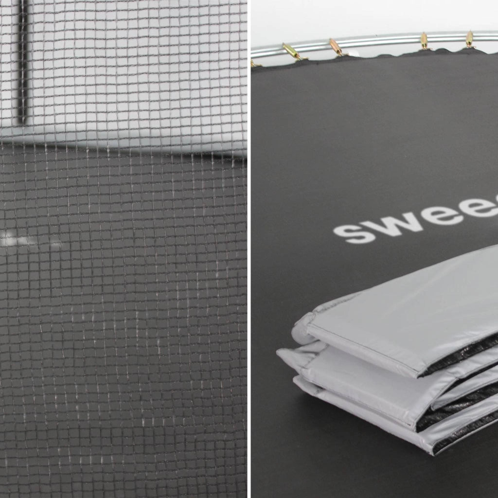 Trampolino 305cm rete di protezione, grigio