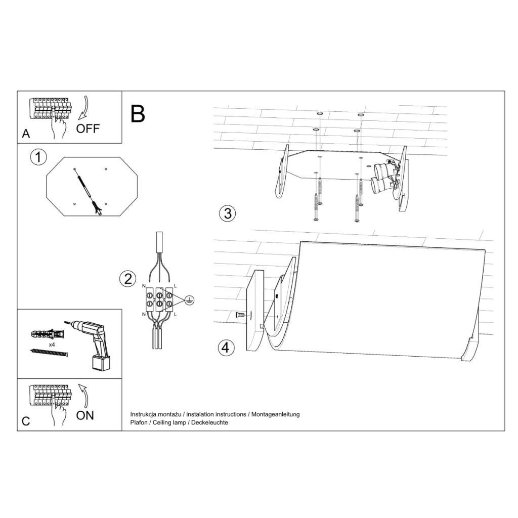 Lampada da tavolo moderna in legno e vetro lattimo Emilio Tangerine 2x15W E27